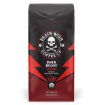 Death Wish Coffee Co., Organic and Fair Trade Dark Roast Ground Coffee, 16 oz#NationalIrishCoffeeDay