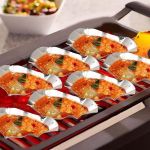 Hoypeyfiy 304 Stainless Steel Oyster Shells, 24 pcs Oyster Grilling Shells for Cooking Oysters, Shrimp, Scallops, Clams#NationalOystersRockefellerDay