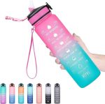 Hyeta 32 oz Water Bottles with Times to Drink and Straw, Motivational Water Bottle with Time Marker, Leakproof & BPA Free, Drinking Sports Water Bottle for Fitness, Gym & Outdoor
#WorldKidneyDay
