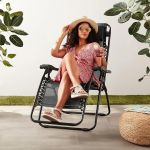 Amazon Basics Outdoor Textilene Adjustable Zero Gravity Folding Reclining Lounge Chair with Pillow#NationalDecoratingMonth