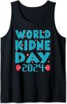 Brand: Funny World Kidney Day 2024
Health Matters Kidney Tank Top#WorldKidneyDay