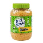 Spice World Organic Minced Garlic – Bulk 32oz Garlic Container, USDA Certified Organic Garlic with Non-GMO Ingredients – Ready-to-Use Seasonings for Cooking, Reduce Prep Work and Easily Add Flavor#NationalGarlicDay
